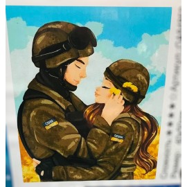 Алмазная мозаика 40x50см.